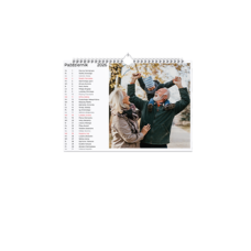 Kalendarz A3 poziomy klasyczny